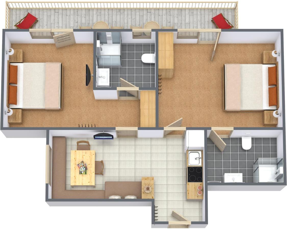 Landhaus Zell Langenfeld Bagian luar foto